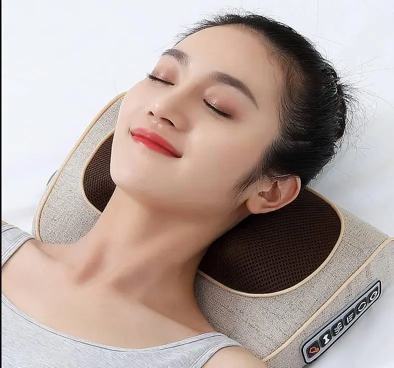 Подушка массажер Massager Neck kneading