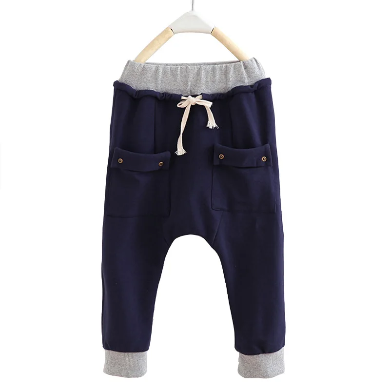 New 2015 fashion spring cotton pants boy harem pants baby boy casual