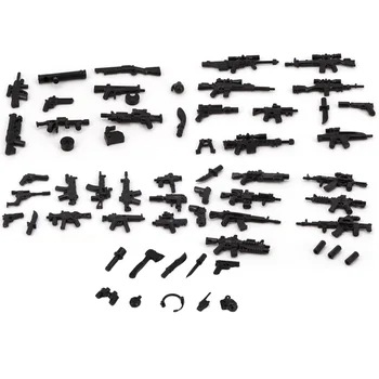 

8 Style Swat Police Military Weapon Accessories Playmobil City Figures Parts Original Blocks Model Mini Toy & Hobbies