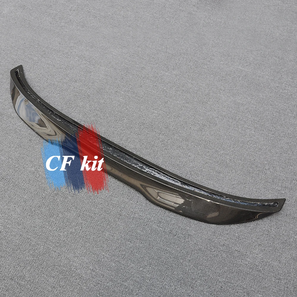 CF Kit PSM Style Car Real Carbon Fiber Spoiler Wing For BMW F87 Rear Trunk Lip Spiltter Car Styling