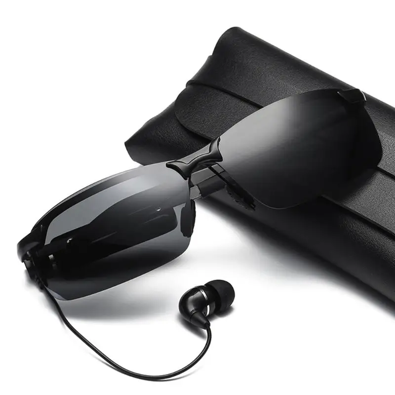 Новые умные bluetooth-очки с голубыми зубами, гарнитура 4,1, стерео, поляризационные солнцезащитные очки, поддержка музыкальных звонков JUN12