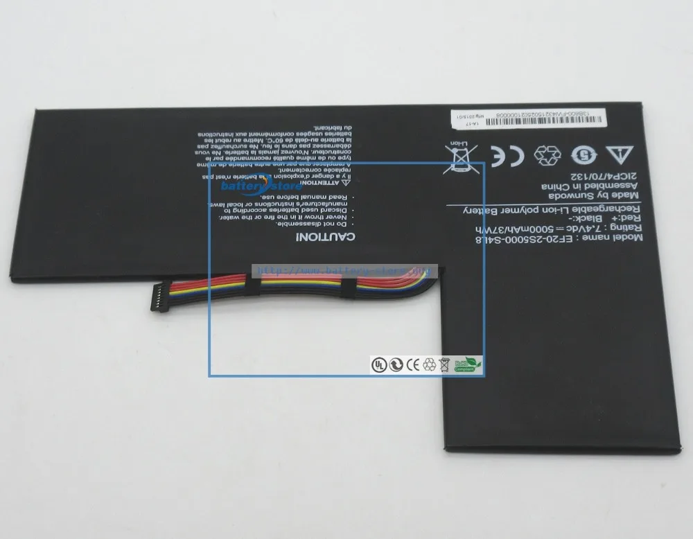 Новые оригинальные EF20-2S5000-B1C1, EF20-2S5000-G1A1 EF20-2S5000-S4L8 батарея для MEDION 99351, для MEDION 99352, MEDION 99512 37 W