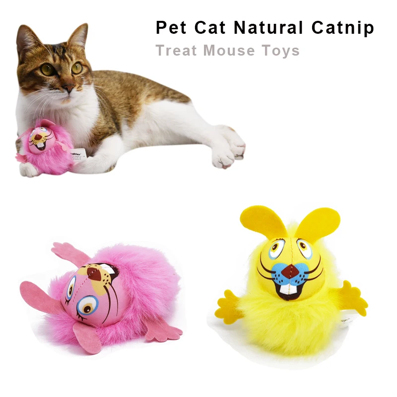 

1PCS NEW Cute Mouse Interactive Fancy Pets Cat Teeth Grinding Catnip Toys Claws Thumb Bite For Cat mint Animals Products