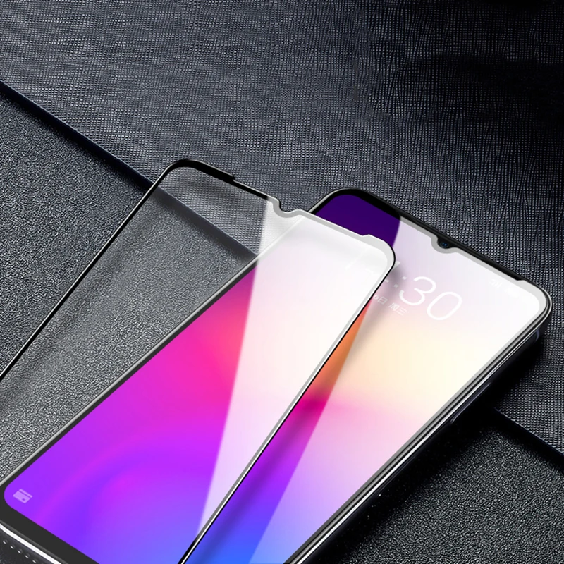 Взрывозащищенное Закаленное Стекло 9H для Meizu Note 9 2 упаковки Защитная пленка