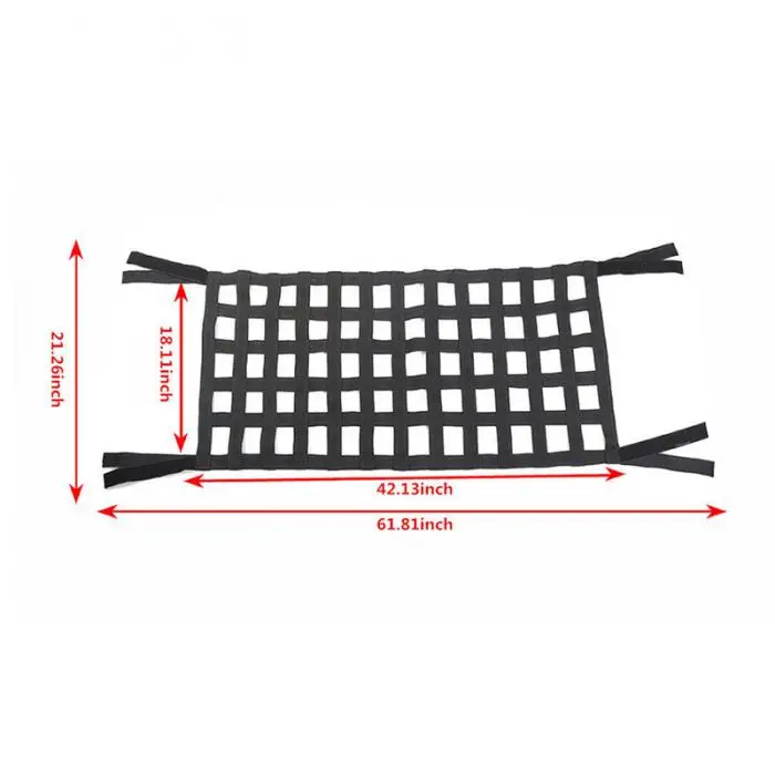 Сверхмощная грузовая крыша верхняя мягкая крышка кровать-гамак для Jeep Wrangler JK 07-18 NR