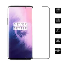 2PC Full Cover Toughened Tempered Glass For Oneplus 7 Pro Glass Screen Protector Film For One plus 7 Protective Glass Guard