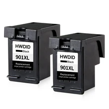 2 шт. 901XL черный картридж для HP 901 XL для HP 4500 J4500 J4525 J4540 J4550 J4580 J4585 J4640 J4660 J4680 4680c