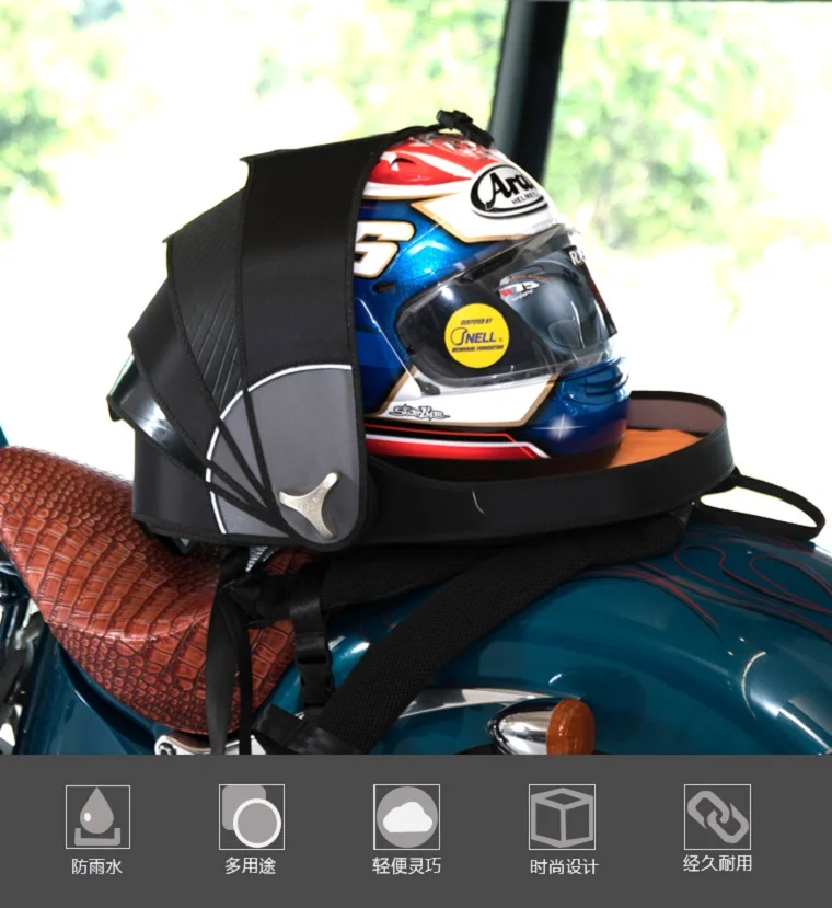 Nova Rocha Motociclista Motocicleta Mochila Moto Capacete Bolsa Homem Ombro Equitação Cavaleiros Locomotiva Tailgear Cavaleiro Corrida 2020 7 Baú top case