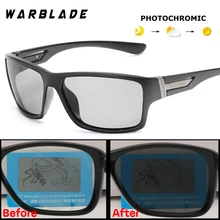 Брендовые поляризованные фотохромные солнцезащитные очки унисекс, очки с линзами, квадратные мужские и женские классические антибликовые очки, модные очки