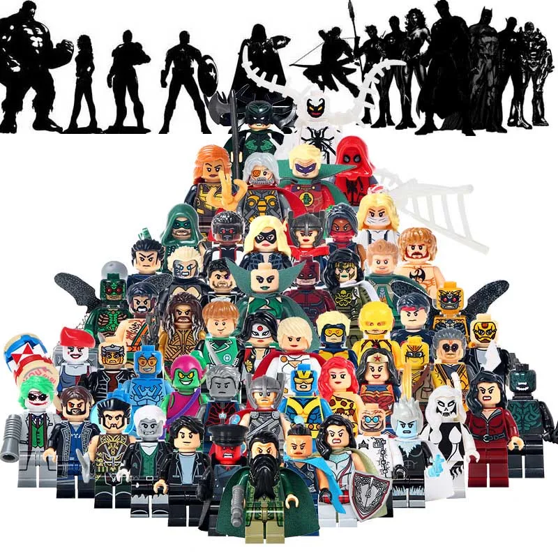 

Building Blocks Single Sale WM1072 Super Heroes Sets Model Action Best Education Collection Learning Children Gift Toys