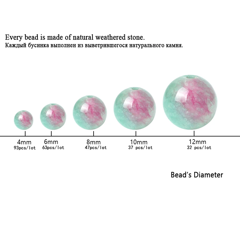 TopGoods Природный неоправленные полудрагоценные камни зеленый розовый кварц свободные четки оптом по низкой цене каменные бусы 6/8/10 мм Мульти-цвет темный нефрит камень для браслет ювелирных изделий