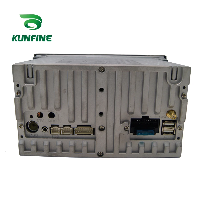 Kunfine Android 7.1 4 ядра 2 ГБ автомобильный DVD GPS навигации игрока стерео для Ford Focus 1999-2008 серебро радио головного устройства