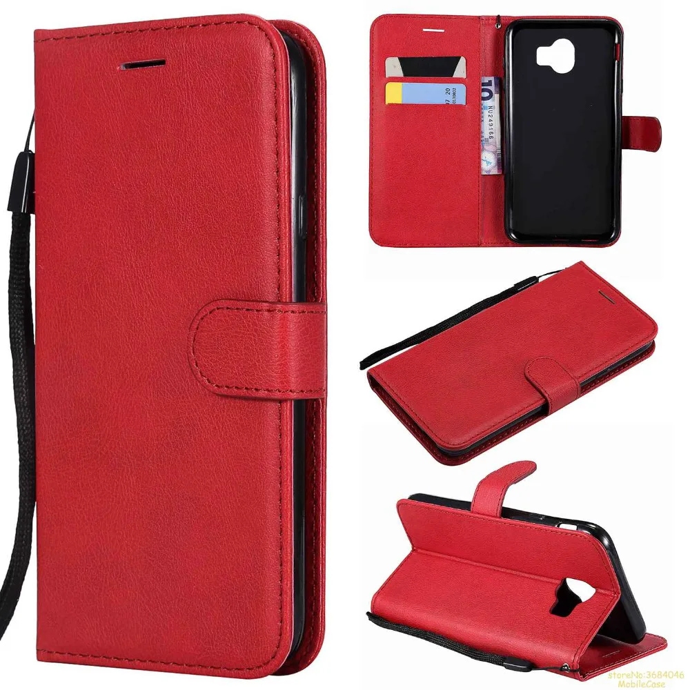 

High Quality Flip PU Leather wallet Cover For Samsung J4 2018 Vintage Retro case With Card Slot For Galaxy J4 2018 Funda movil