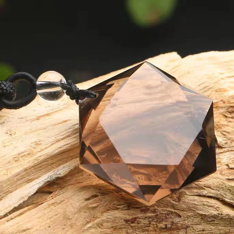 

Drop Shipping Natural ice of obsidian hexagon pendant pendant wholesale Sky Star Energy Gift
