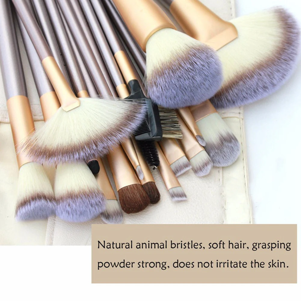 18 pcs Maquiagem Profissional Brushes Set Fundação