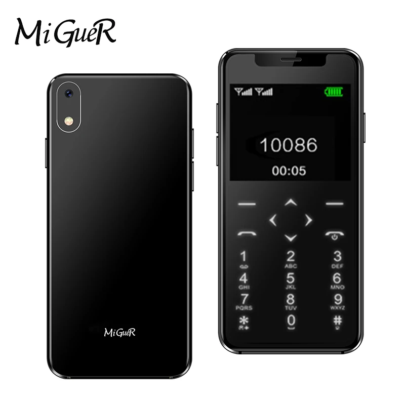 MiGueR Мини X мобильный телефон большой голос 2 0 дюймов MP3 плееры одна sim карта с