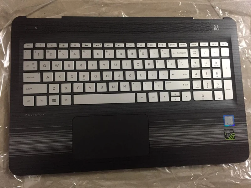 Подставка под тачпад новая клавиатура для ноутбука с подсветкой с 95% для hp Pavilion 15-AU 15T-AU 15,6 "США Щепка