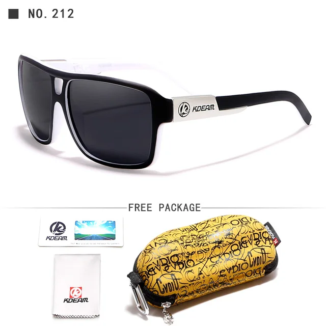 Top Selling Jams Style Polarized Sunglasses Men Color-Mix Outdoor Sun Glasses For All Face With Skull Zip Box KD520