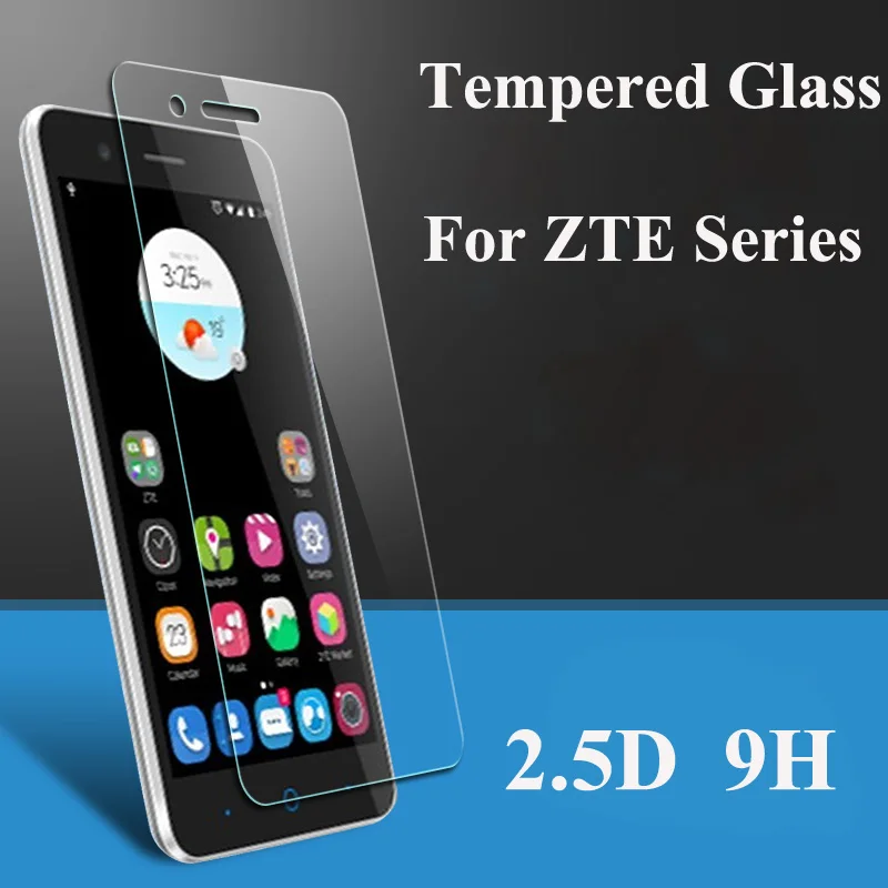 

Screen Protector Tempered Glass For ZTE Blade X3 X5 X7 X9 L2 L3 L5 S6 Plus A452 A510 A460 V7 Lite Max V580 V6 D6 S7 Film