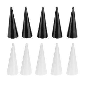

Cone Fingertip Ring Stand Display 2018 New ArrivaJewelry Rack Jewelry Collection Showcase Holder Perfect Display