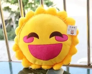 

Candice guo! super cute plush toy Carrot Fantasy game happy sunflower sun flower soft stuffed cushion birthday Christmas gift 1p