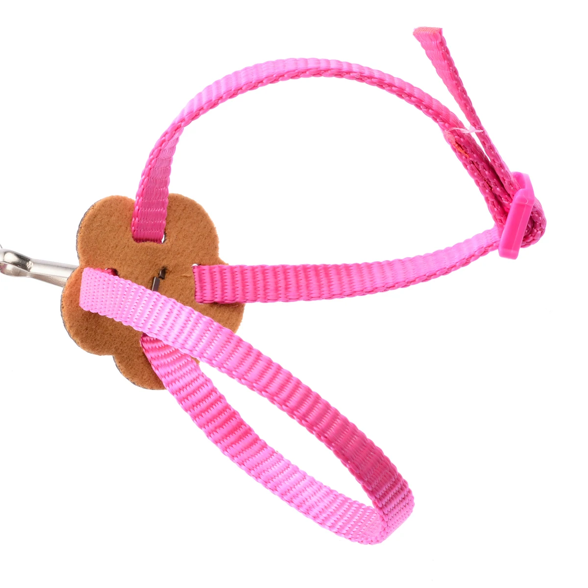 Adjustable Fiber Bird Parrot Leash Harness Training Rope Stripe Outdoor Anti Bite Flying Band Bird Training Bird Supplies