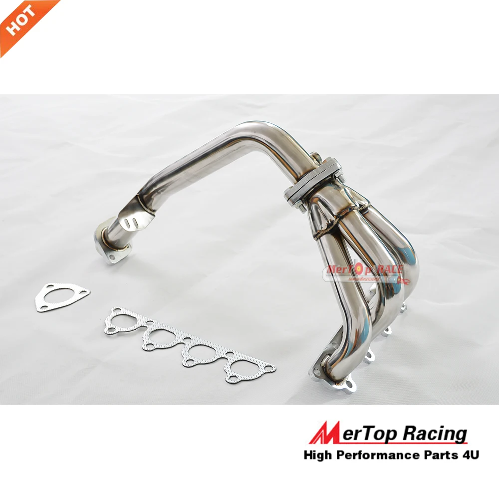 

Mertop Race 4-1 STAINLESS STEEL RACE HEADER EXHAUST MANIFOLD FOR CRX D-SERIES D15 D16