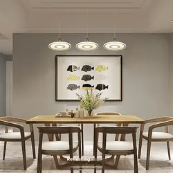 Современный скандинавский минималистичный кулон свет Творческий акрил светодиодная Подвесная лампа для кухни столовая кафе лампы