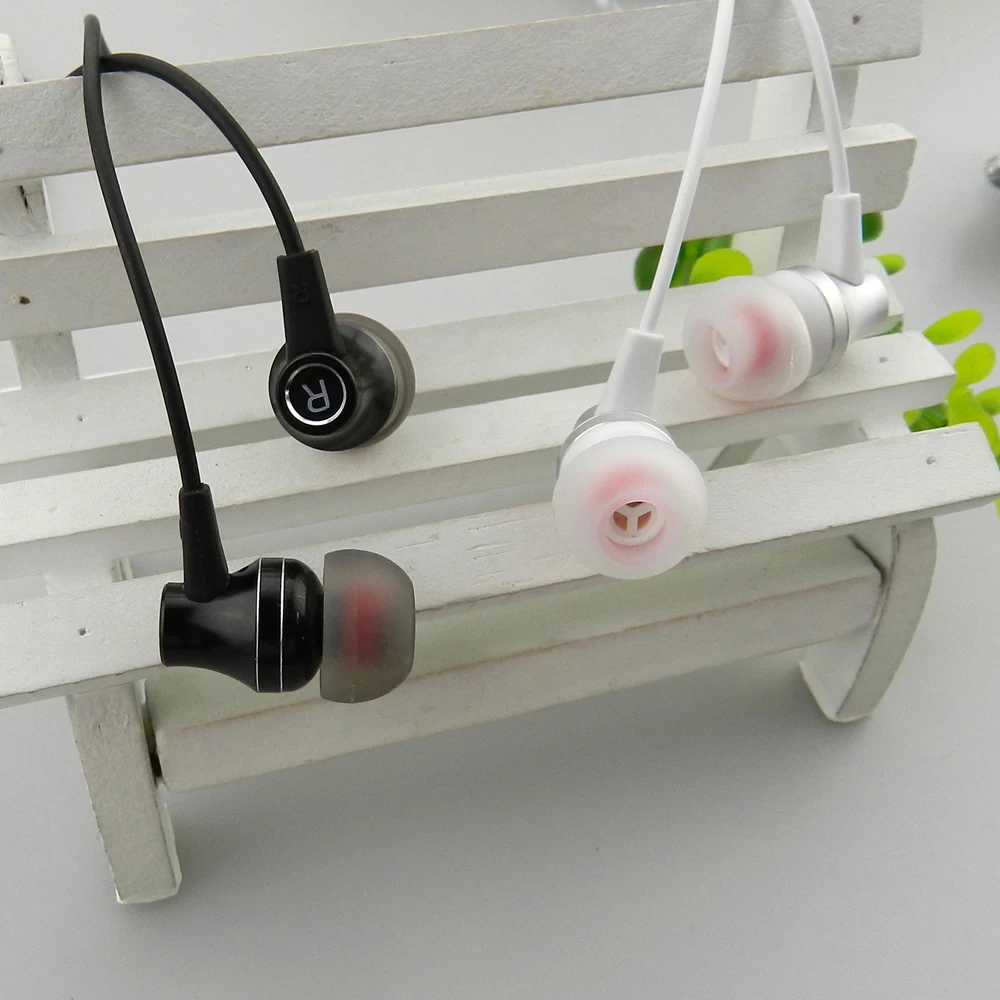 Fones de Ouvido de Metal Fone de Ouvido para a Maioria dos Telefones Estéreo de 3.5mm Qijiagu Earset Microfone Baixo 10 Pcs 7 Cheap Fones de ouvido