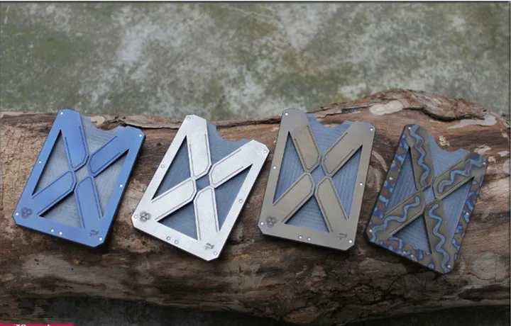 2019 New EDC Pure Titanium Alloy Clip Wallet Multifunction Card Holder Man Gift Inception Outdoor Gadget EDC Multi Tools 2019 New EDC Pure Titanium Alloy Clip Wallet Multifunction Card Holder Man Gift Inception Outdoor Gadget EDC Multi Tools