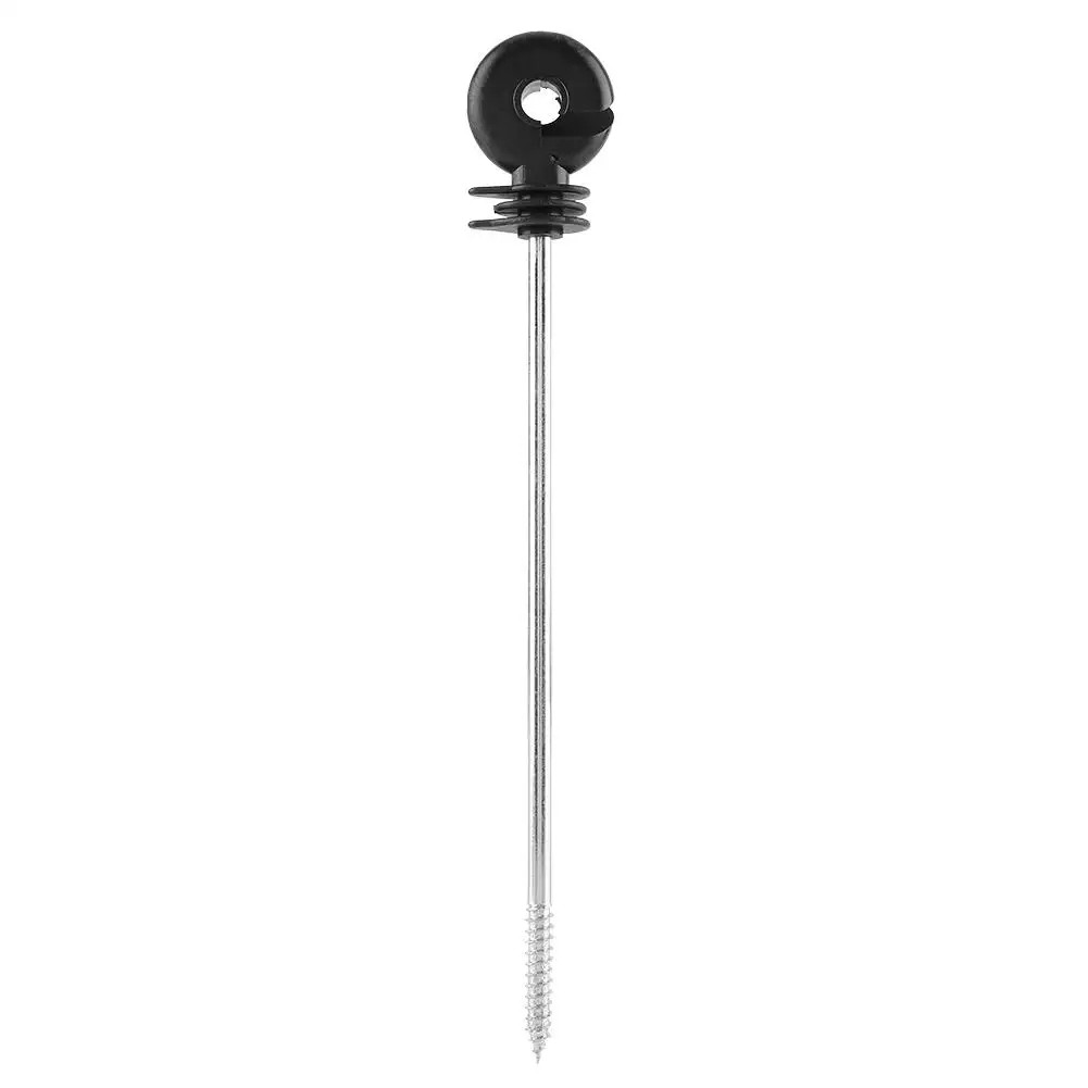 Smoothly Ring Insulators,100Pcs Plastic Ring Insulators Electric Fence Long Distance Screw in Insulator for Wooden Post Ideal Smoothly Ring Insulators,100Pcs Plastic Ring Insulators Electric Fence Long Distance Screw in Insulator for Wooden Post Ideal