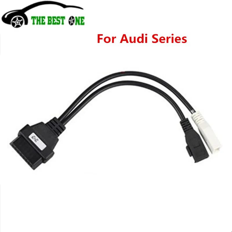 

2018 Newest OBD2 KKL Cable For Audi 2pin 2*2 2P 2P To 16 Pin Auto Scanner Adapter 2+2 Connector 2P Diagnostic Cable