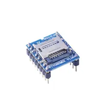 5pcs/lot U-disk audio player SD card voice MP3 Sound Module WTV020-SD-16P for Arduino FZ0557 Free Shipping Dropshipping