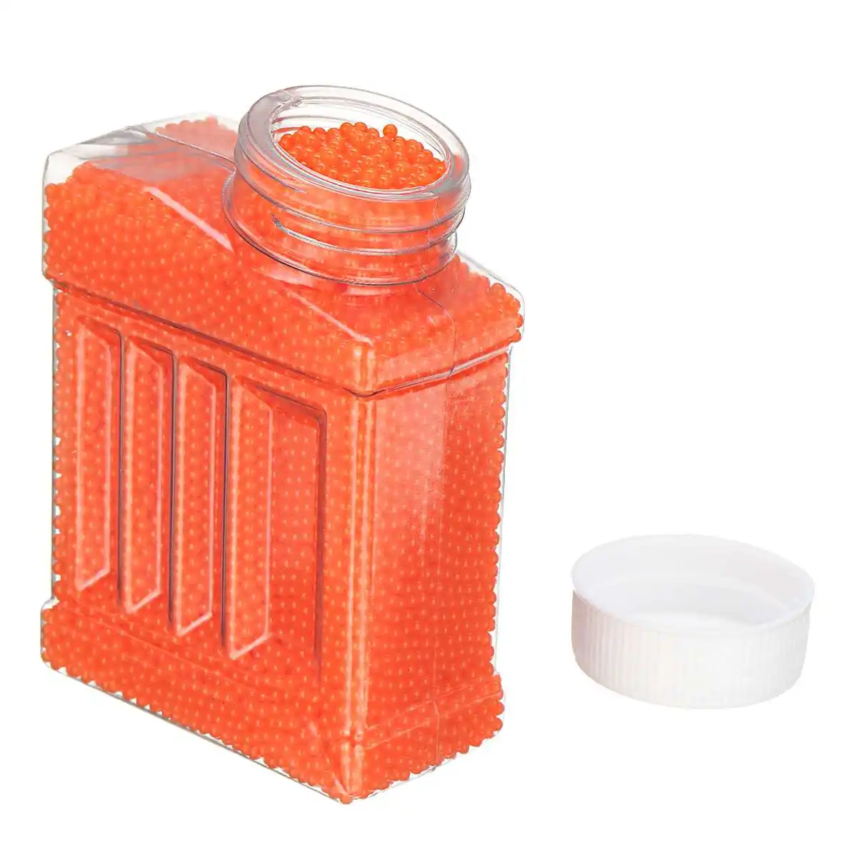 20000 шт 7-8 мм Кристальные пули водяные патроны бусины для гелевых шариков бластеров игрушки водяные пушки патроны для засовывания патронов многоцветный на выбор - Цвет: Оранжевый