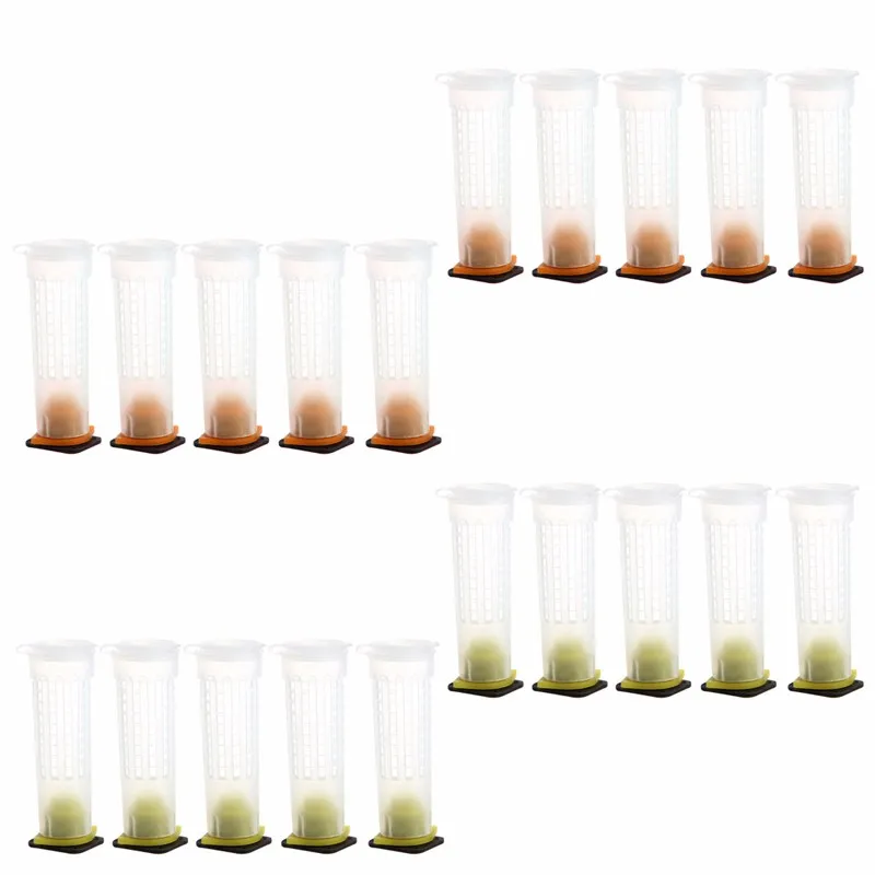 10 Набор пчеловодства Rearing Cup Kit пчела королева клетки роликовое оборудование для