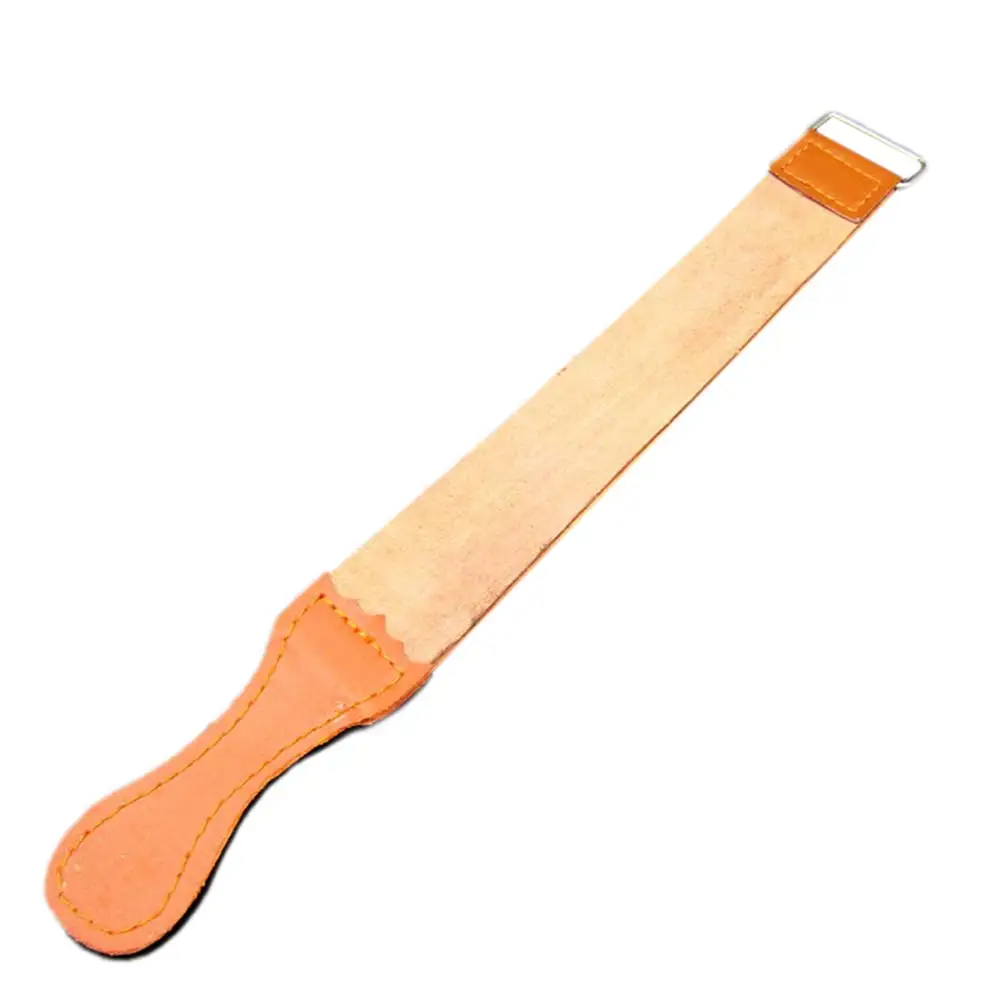 Buy Men Shaving Leather Strap Cowhide Straight Razor