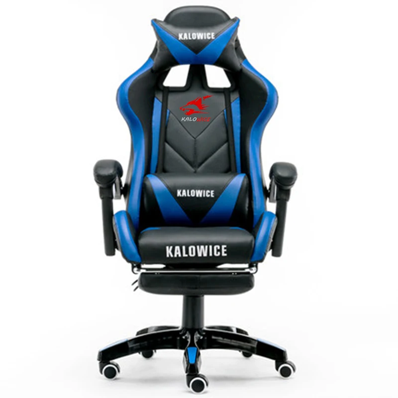 Дешево Новое поступление, игровое кресло из искусственной кожи для гонок, Интернет кафе, WCG компьютерное кресло, удобное кресло для дома