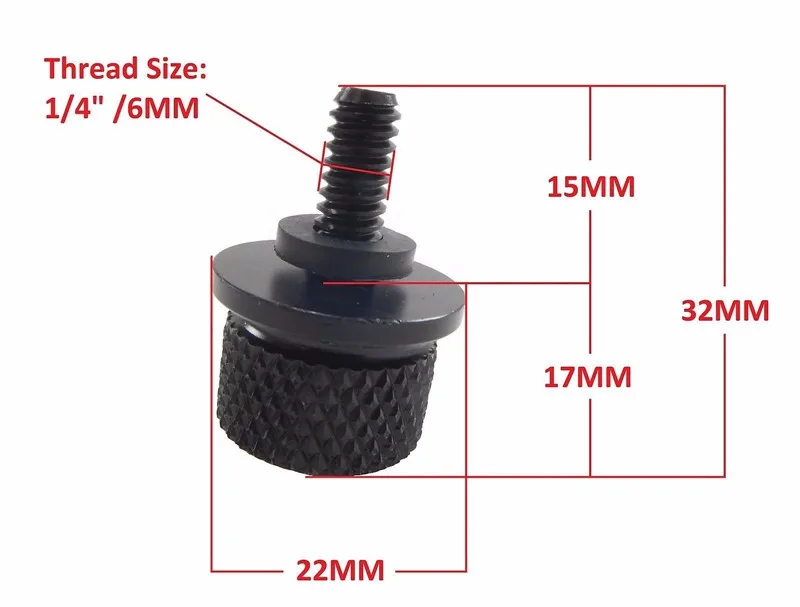 Seat Iron Cross Bolt Tab Screw Mount Knob Cover For Harley 5