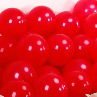 30 шт., 10 дюймов красно-несколько Цвет на день рождения латексный свадьбы шарики для свадебного украшения День рождения Детская игрушка шар