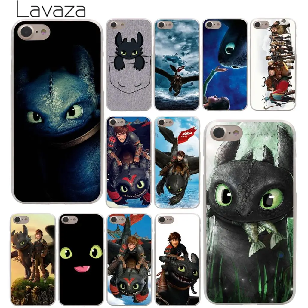 

Toothless Train Your Dragon Hard Case Transparent for iPhone 7 7 Plus 6 6s Plus 5 5S SE 5C 4 4S