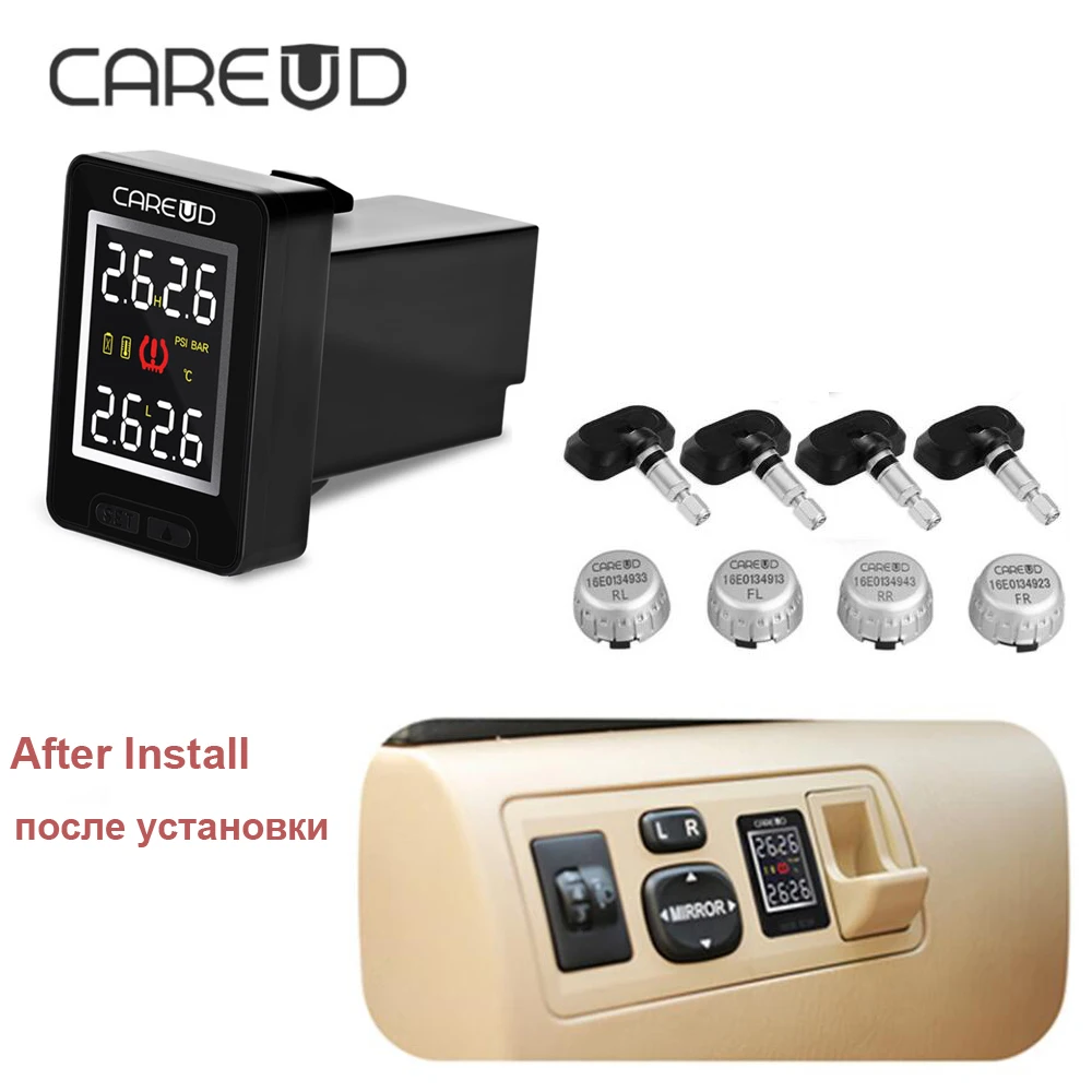 CAREUD U912 специальная автомобильная TPMS система контроля давления в шинах