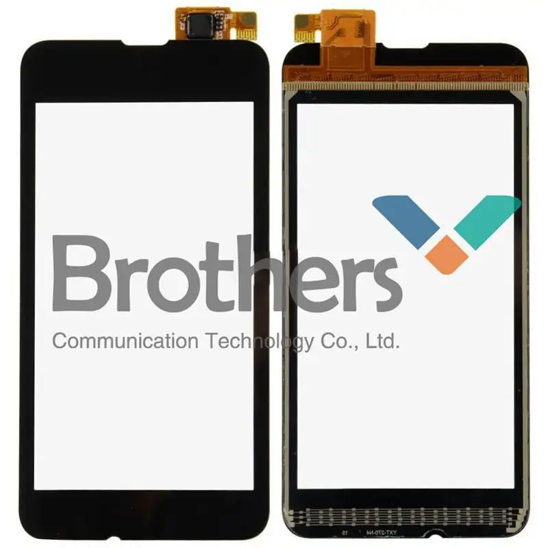 Commercio All'Ingrosso Nero Nuovo Pannello Frontale Touch Screen Digitizer Per Nokia Lumia 530,N530 Lumia530,Rock,M-1018,Rm-1020, Spedizione Gratuita