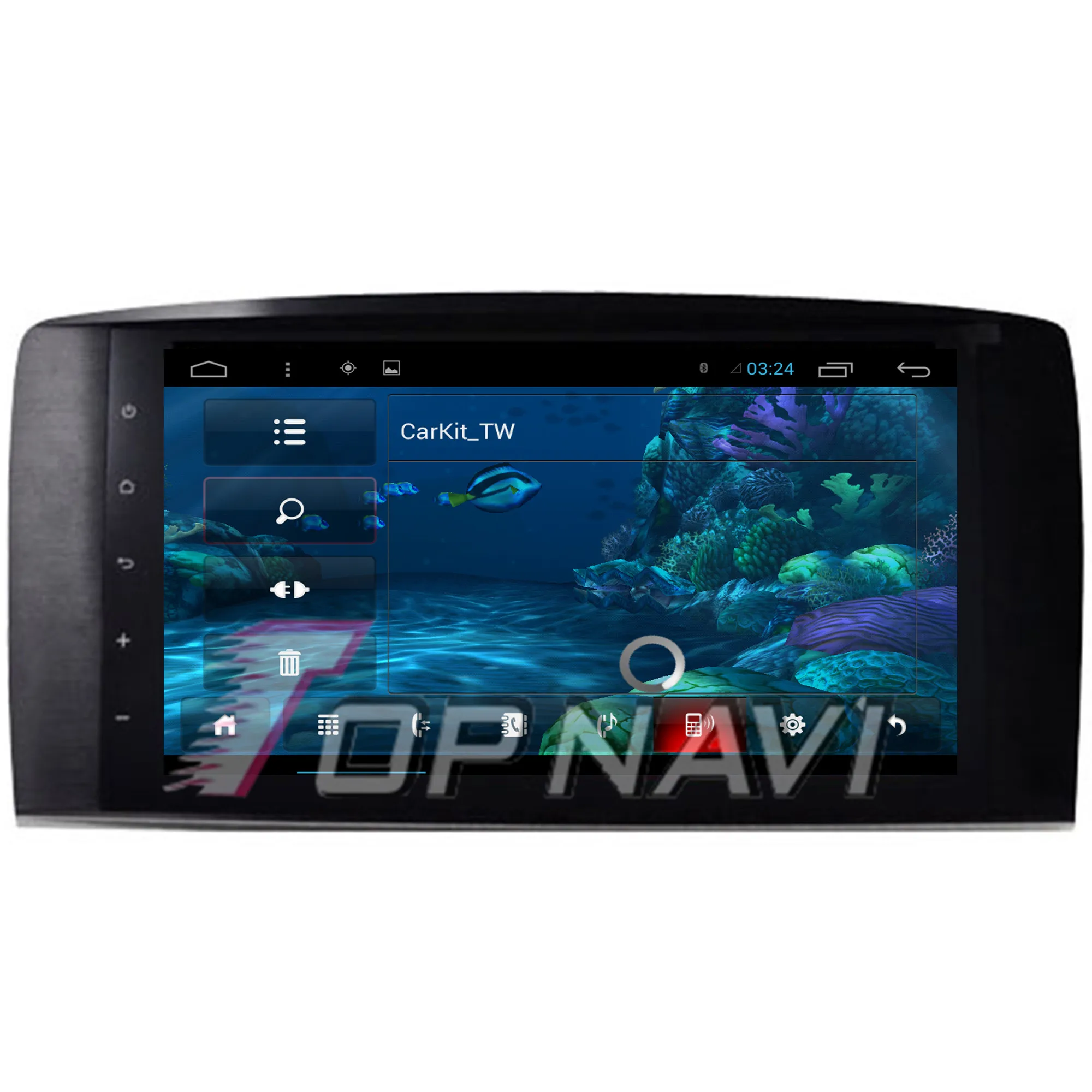 Sale Topnavi 9" Quad Core Android 6.0 Car GPS Navigation for Benz R300 2006- Autoradio Multimedia Audio Stereo,NO DVD 5