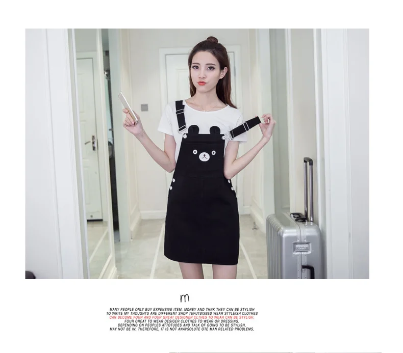 Новинка, женское модное платье в Корейском стиле с милыми медвежьими ушками, кавайным рисунком кота, черного цвета и цвета хаки, женские платья, женские платья