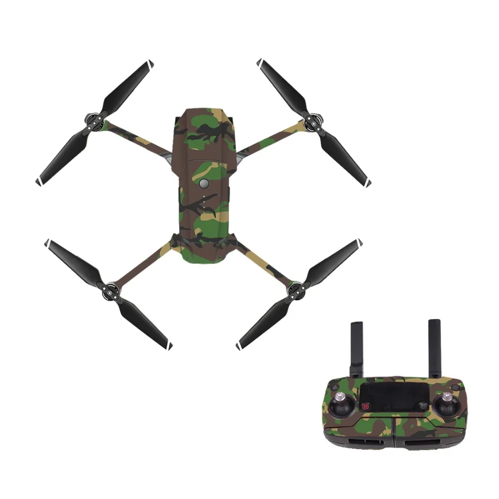 DJI Мавик Pro кожи Стикеры виниловая наклейка комплект пульт дистанционного управления батарея средства ухода за кожей обёрточная бумага