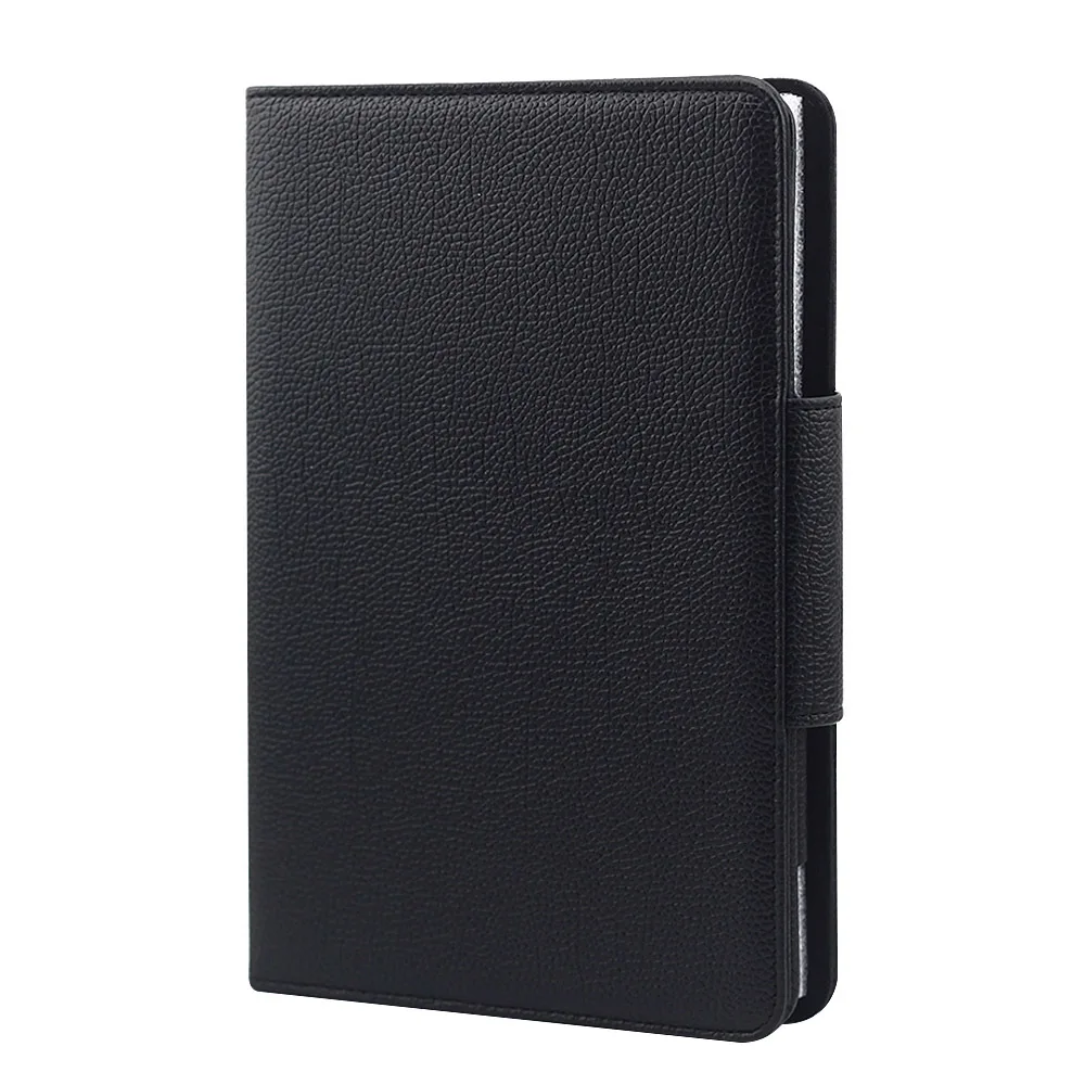 Для iPad Pro 10,5 магнитно Съемная клавиатура ABS Bluetooth портфель Folio PU кожаный чехол+ стилус ручка+ пленка - Цвет: Black