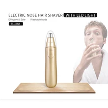 Профессиональный триммер для волос в носу и ушах для мужчин, электрическая машинка для стрижки волос в носовой части, триммеры для удаления волос с вакуумной очисткой