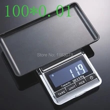 100 г 0,01 г цифровые ж/к весы Мини Карманные электронные ювелирные грам весы бриллианты точный вес баланс Розничная коробка