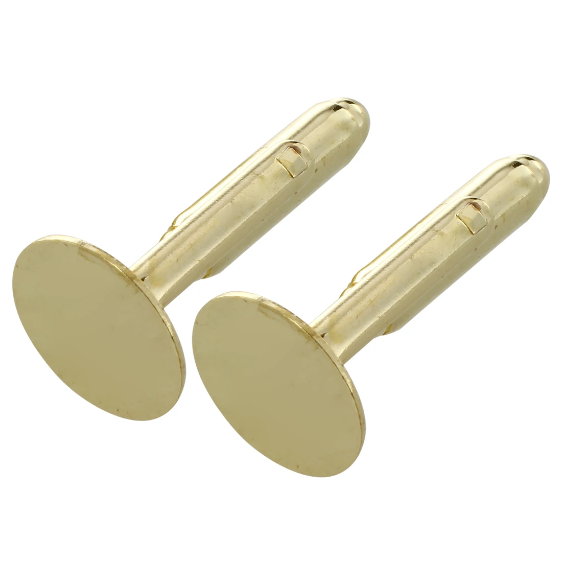 10 золотых тонов запонки заготовки 0 71x0 47&quot|cuff links|cufflink cuffblank cuff links |