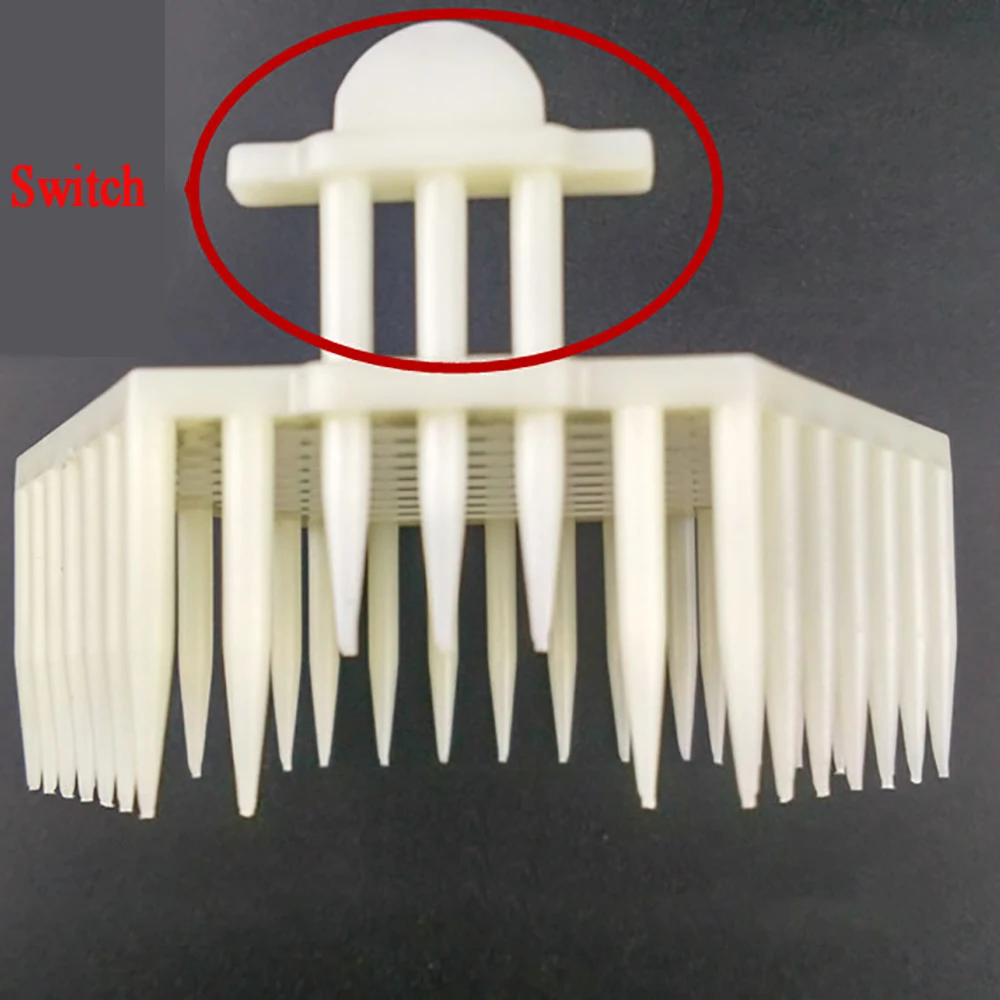 40PCS Rearing beekeeping plastic queen cells needle type hexagonal bees tools of bee honey fertilizer accessories